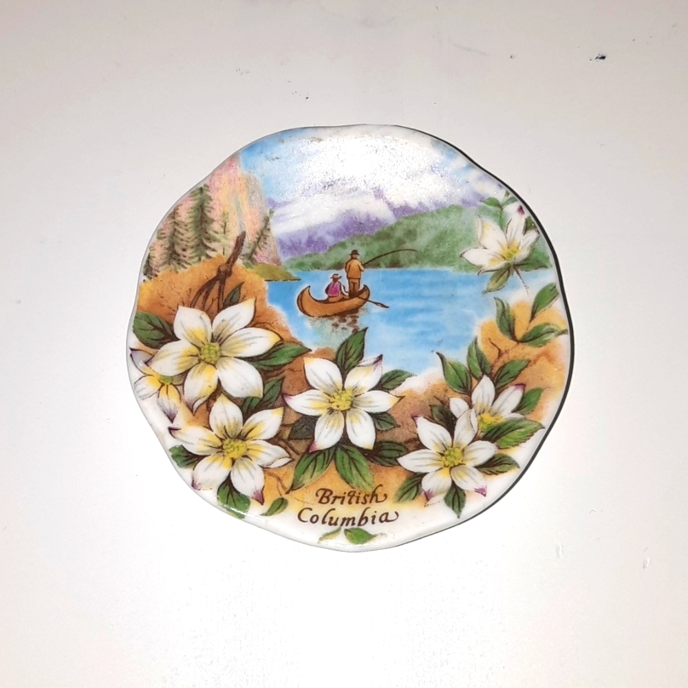 MINI British Columbia Collector Plate.